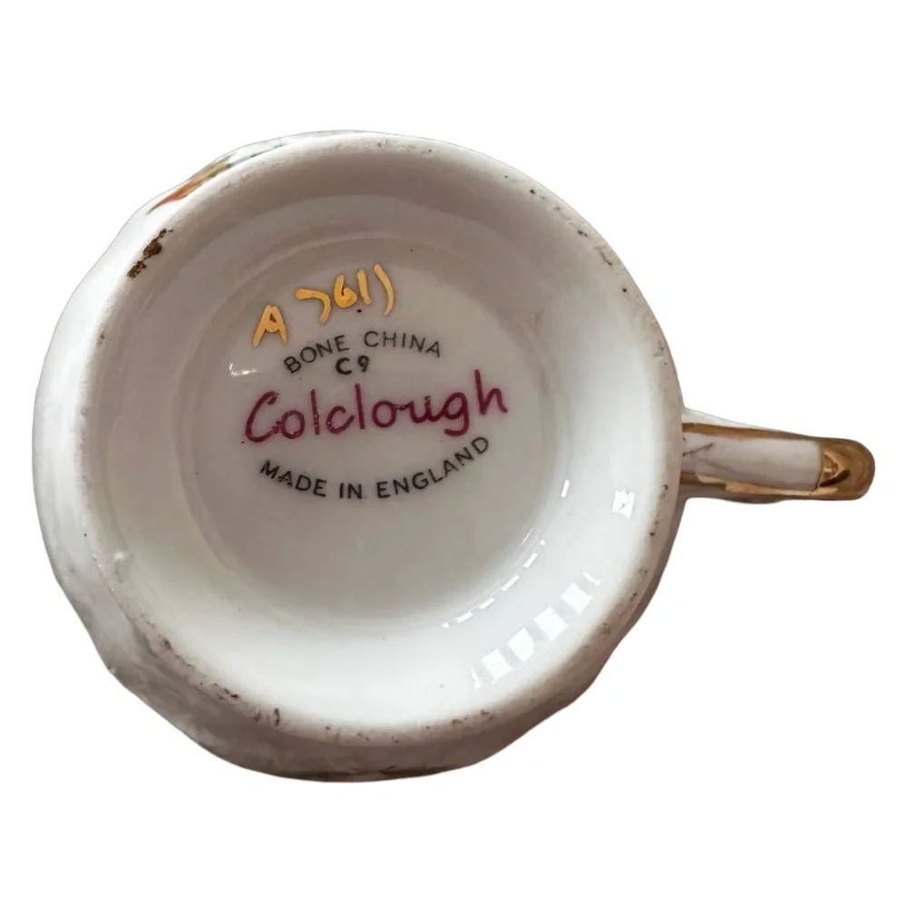 COLCLOUGH Queen Elizabeth Prince Philip Tea Cup & Saucer 1959 Visit to Canada